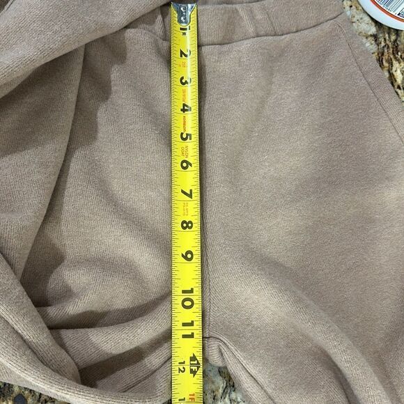 Zara Cotton Blend Camel Color High Rise Flared Pants Size S - Picture 11 of 11